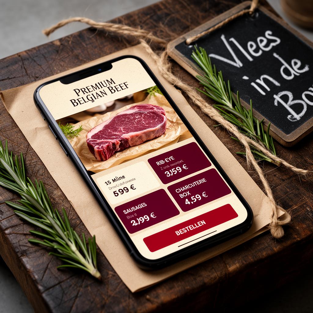 Vlees-in-the-Box , OpenCart companion mobile app